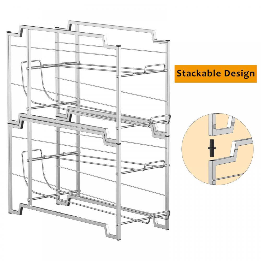 4 Packs Soda Can Storage Rack