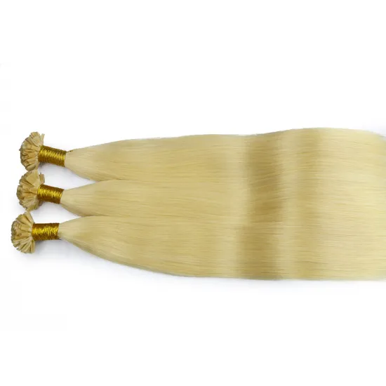 U Tip Hair Wholesale Raw Indian Kinky Curly Itip Keratin Bonds Flat U Remy Human Hair Extensions Micro Links Microlink