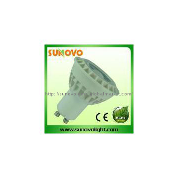 white cover heat conductive plastic  spotlight  mr16/gu10