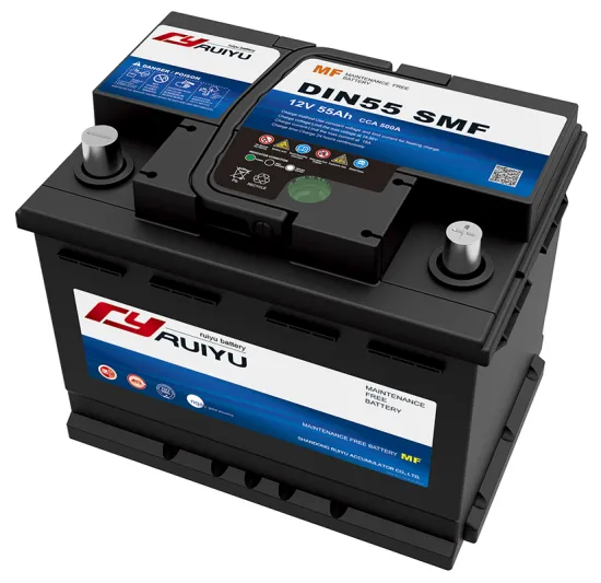Low Self Discharge 60AH 12V Auto Battery - DIN 60