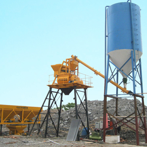 Exportación a la planta de lotes de concreto estacionarios de Libia HZS25