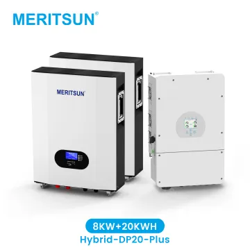 MeritSun Wall Mounted Home Battery Hybrid Solar Panels System 8kw-20kwh