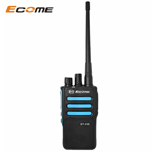 Ecome ET-330 дешевый UHF перезаряжаемый цифровой двусторонний радиосалочный радиозапункт DMR Walkie Talkie