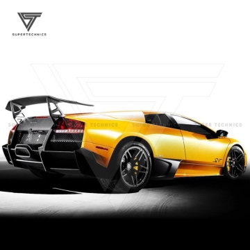 SV Style Carbon Fiber Rear Spoiler for Lambo Murcielago LP670-4