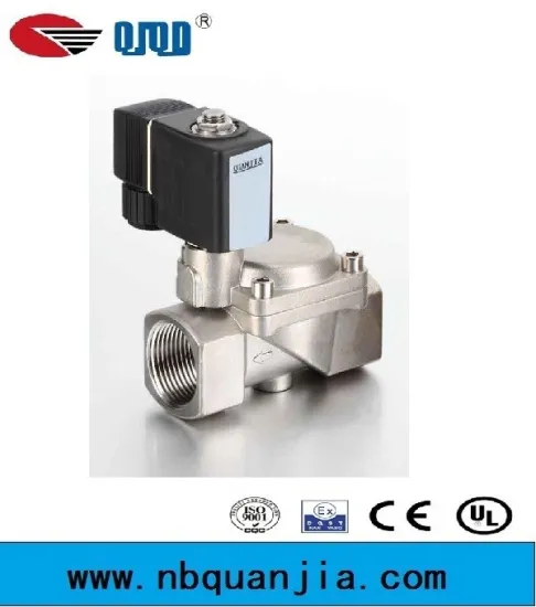 2-2 way stainless steel g1/2 solenoid valve ac 220v