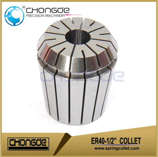 ER40-1/2" Precision Collet Clamping Range 0.500" - 0.460"