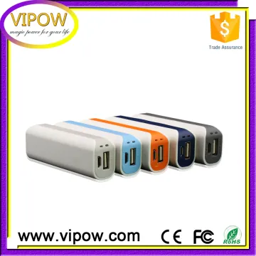 VIPOW battery mini style 2600mah powerbank slim design