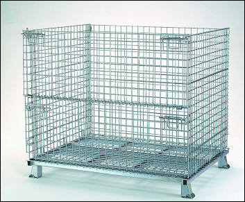Wire warehouse steel metal cage