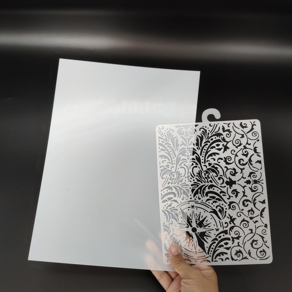 Large Size Wall Blank Semi-Transparent Mylar Stencil Sheet China  Manufacturer