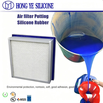 Liquid Silicone Potting HEPA Filter with Anti-Aging