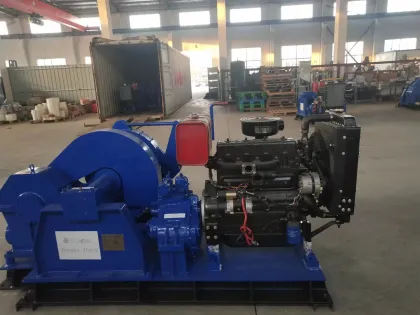 Diesel Driven Horizontal Windlass Marine Windlass