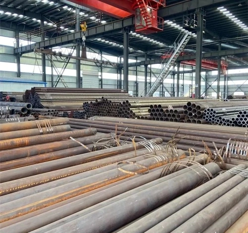 SS400 Large Diameter Round Mild Carbon Steel Pip