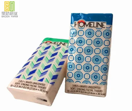 3 Ply standard pocket tissue
