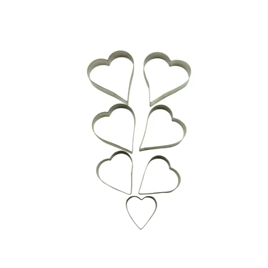 Different cheap heart flame shaped cookie cutter wholesale