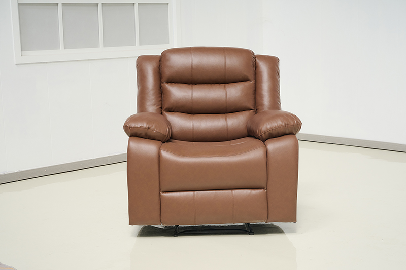 Modern sectional sofa leather recliner sofa set