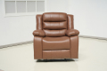 Conjunto de sofá -de -recliner de couro secional moderno