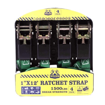 25MM Ratchet Strap with Soft Rubber Handle