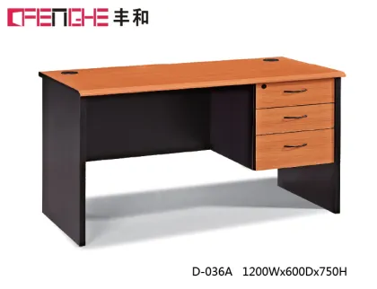 Office Table Desktop Computer Desk Drawers D-036A