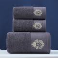 Broderi Pure Turkish Terry Cotton Bath Handduk