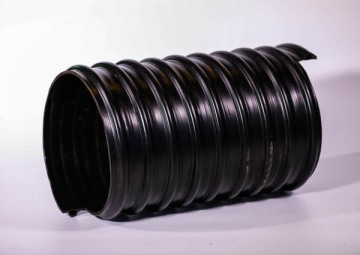 PE Coated spiral welded corrugated composite steel pipe