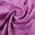 Tie Dyed Printed Textile Poplin Rayon Fabric