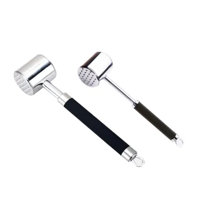 2021 New Kitchen Meat Tool: Food Grade 304 Stainless Steel Chicken Steak Beef Meat Hammer Steak Tenderizer