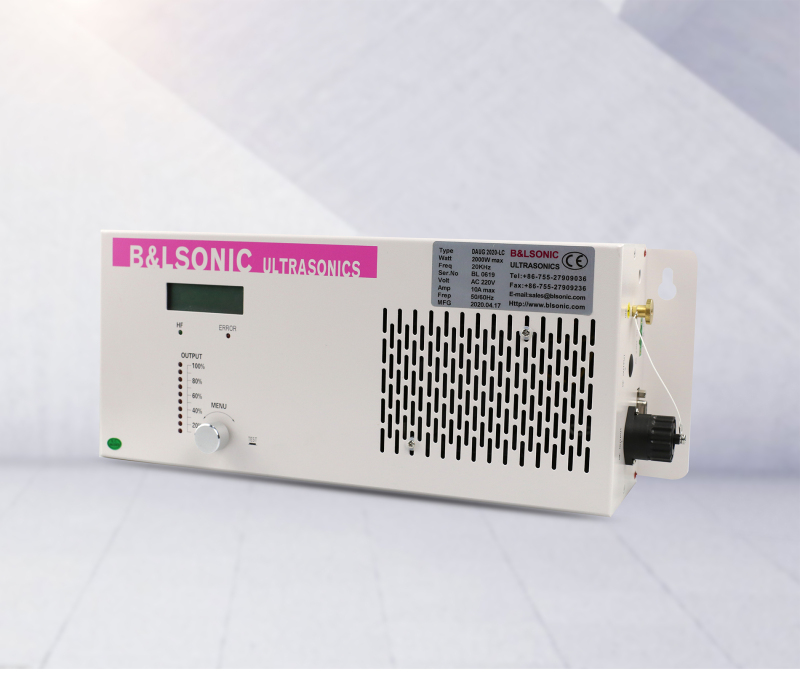 20kHz 2000W Automatic Frequency-Tracking Ultrasonic Digital Generator
