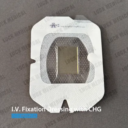 Advanced I.V. Fixation with CHG Transparent Film