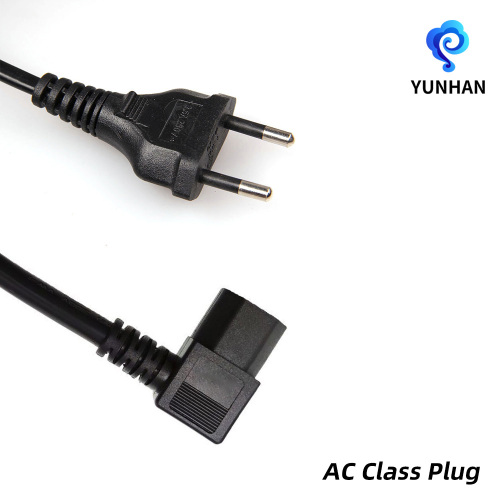 एल-टाइप फिगर आठ एसी पावर कॉर्ड