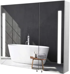 Bathroom Customized Smart Led Mirror Vanity Medicine Cabinet