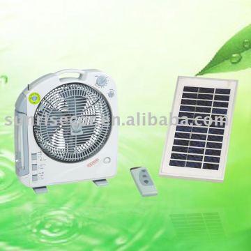 solar fan with remote control XTC-168D