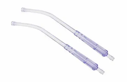 single-use sputum suction tube with yankauer handle