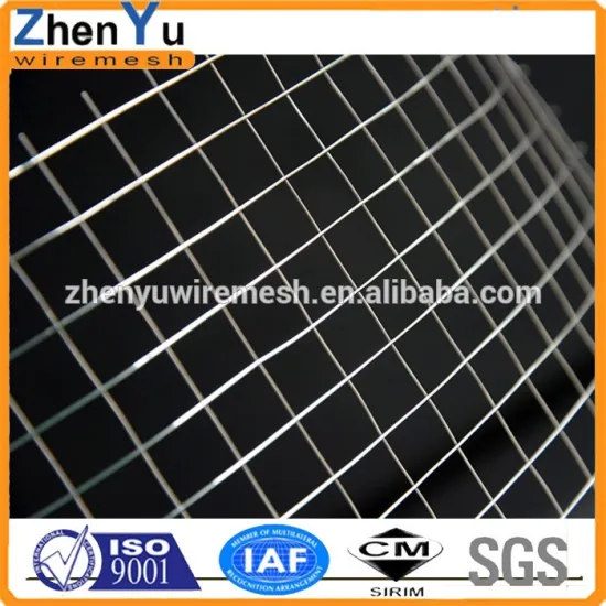 4' x 8' x 2.50mm hole Size 25 x 25 welded galvanized wire mesh