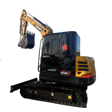 تستخدم حفارات Sany Sy60c للبيع