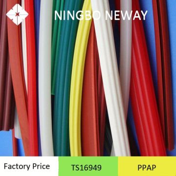 China molded d shape rubber extrusion manufactuer