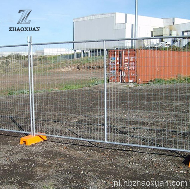 Tijdelijk hekconstructie hamend hek