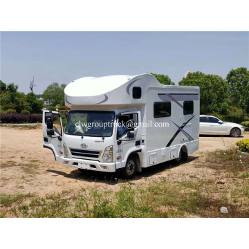 Caravanas a diesel pequenas casas de motor de RV para viajar