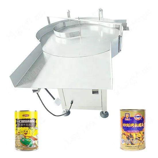 Automatic Tin Can Turntable Feeding Machine | Hengyuan