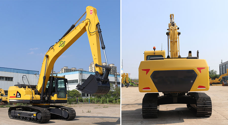 21T Medium Crawler Excavator For Sale
