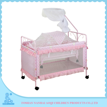 2016 Best Selling Fixing Device Manufacturers Rocker Bassinet Crib