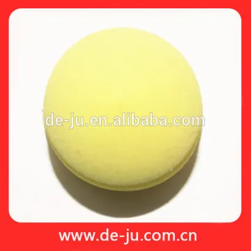 Yellow Round Ball Light Sponge Ball Small Makeup Sponge