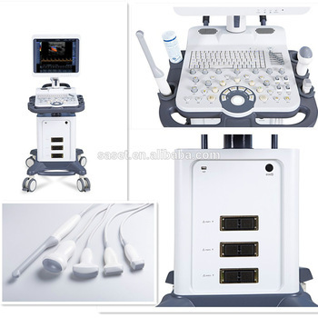 trolley medical 3d 4d color ultrasound machine price