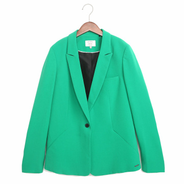 Ladies polyster fashion blazer