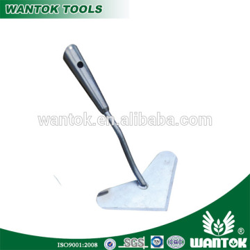 Galvanized heart model garden hoe