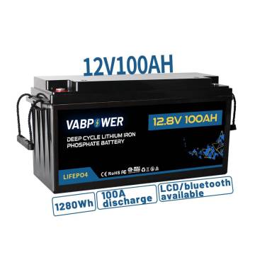 Lithium Ion Iron LIFePO4 Energy Storage Batteries 12V 100Ah-200Ah