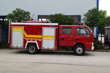 4000 liters water carrier tanker brand new fire extinguisher truck chassis sprinkler manufacture