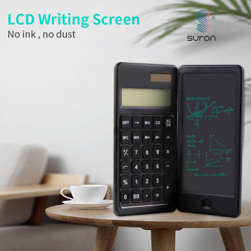 Calculadora de notas de Suron 6 pulgadas LCD de escritura