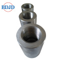 construction splicing threaded steel rebar coupler