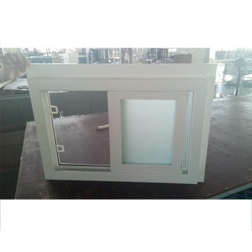 WEIKA Simple Transparent Design Vinyl Slide Windows - American UPVC Sliding Windows for Bathroom