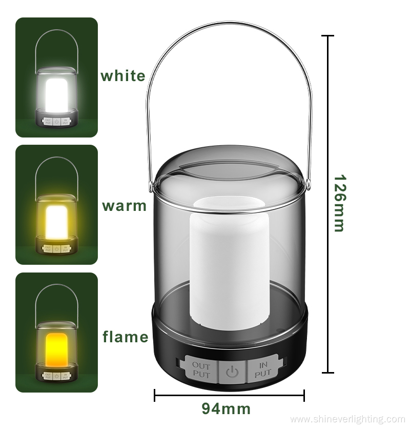 Waterproof Rechargeable Multi-function LED Camping Light